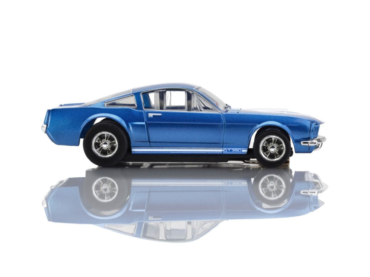AFX Racing Shelby GT350 1966 Blue/ White Stripes Slot Car