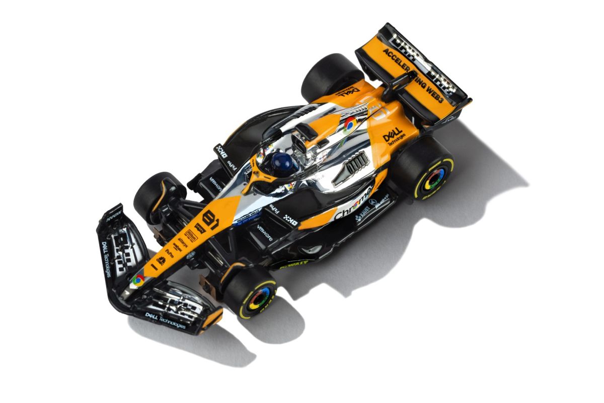 AFX Racing McLaren F1 MCL38 #81 Austin Slot Car