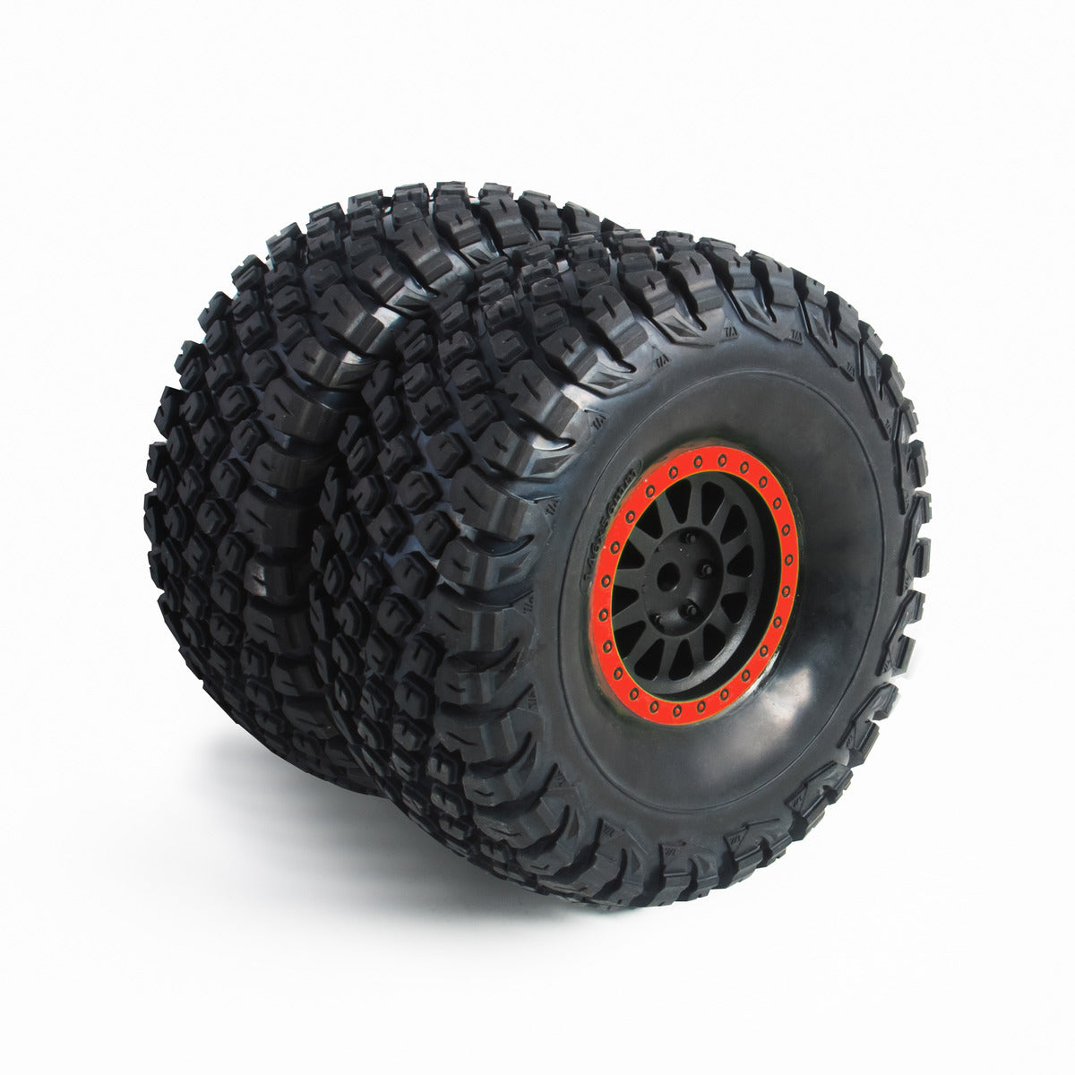 FMS Wheel and Tire Mounted (Red)  C71175