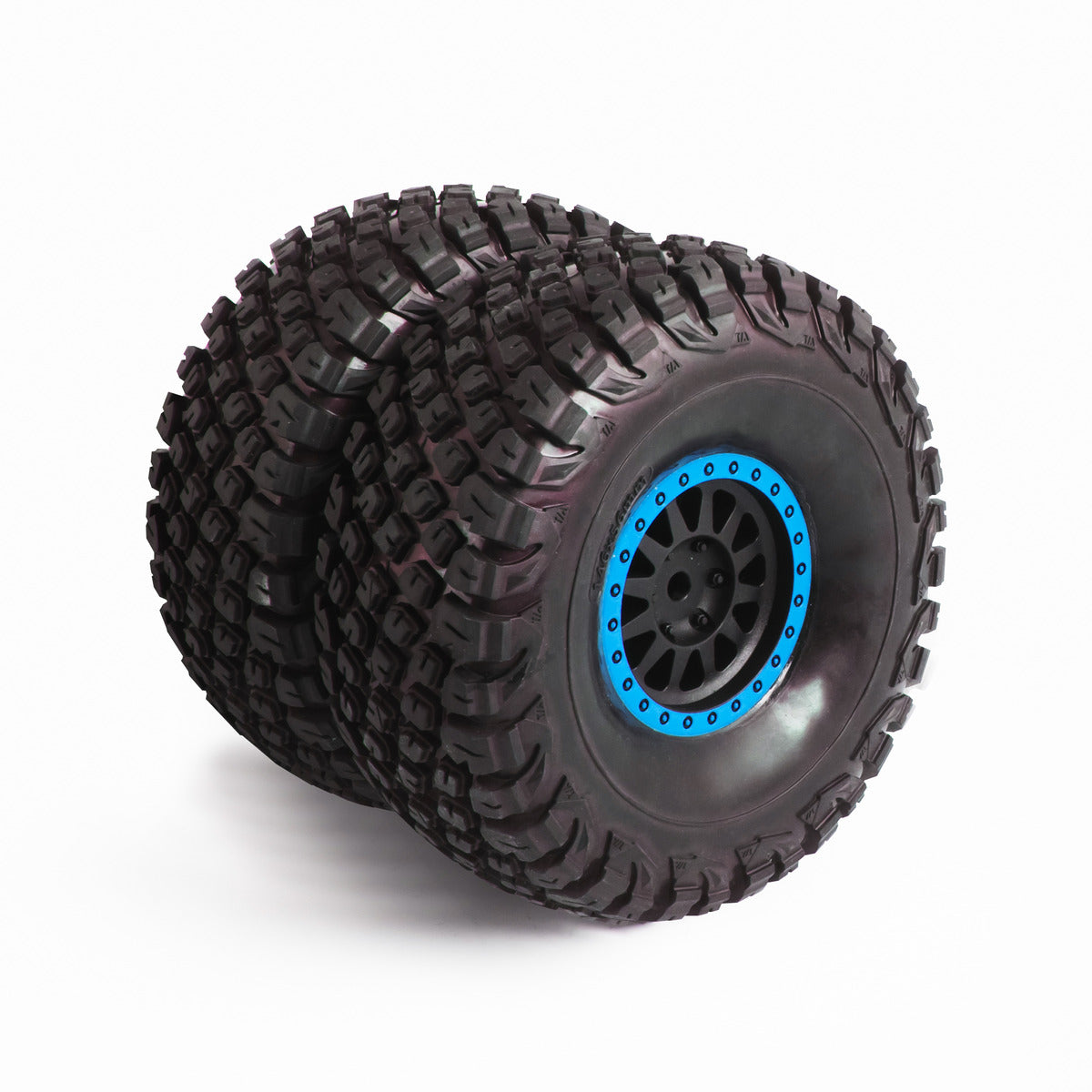 FMS Wheel and Tire Mounted (Blue)  C71204
