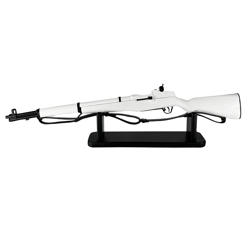 Goat Guns 1/3 Scale Diecast Arctic Kit Special White Edition SVD Sniper, M1 Garand, FN SCAR Combo