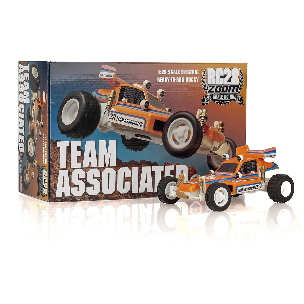 Team Associated RC28 ZOOM RTR (20166) – 1/28 Scale 2WD Mini Off‑Road Buggy