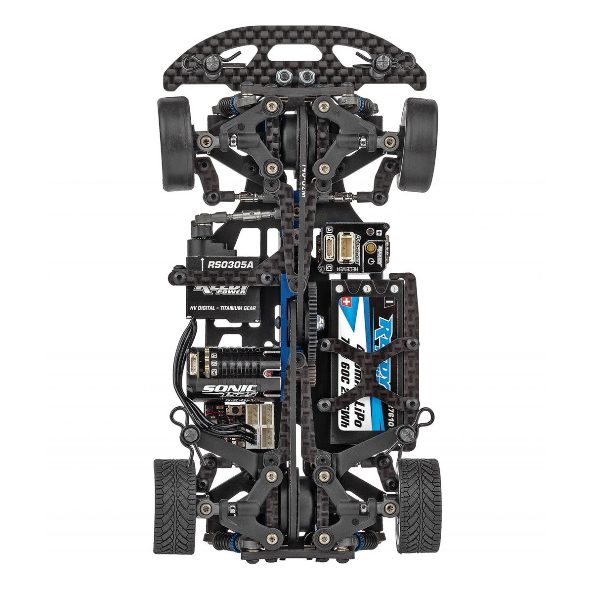 Team Associated TC28 1/28 Scale 4WD On-Road Team Kit - Competition Touring Car