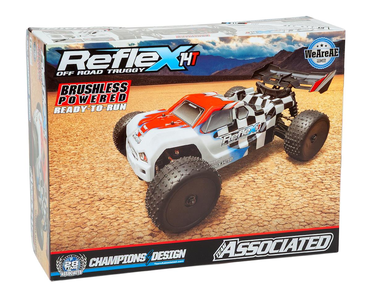 Team Associated Reflex 14T 1/14 RTR 4WD Electric Truggy Combo Battery Charger