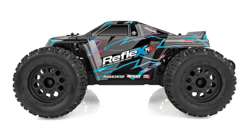 Team Associated Reflex 14MT 1/14 4WD Monster Truck RTR, Blue & Purple 20190