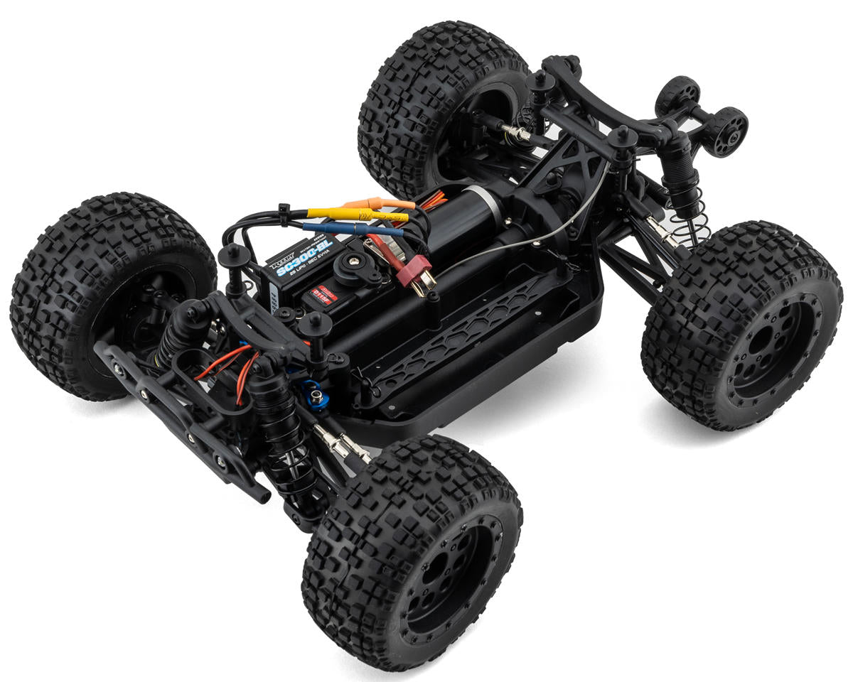 Team Associated Reflex 14MT 1/14 RTR 4WD Brushless Mini Monster Truck Combo (Blue/Purple) w/2.4GHz Radio, Battery & Charger 20190C