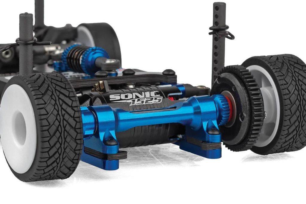 Team Associated RC28R.1 Team Kit – 1/28 2WD Electric On-Road Pan Car Kit with Radbody Mako X2 Body