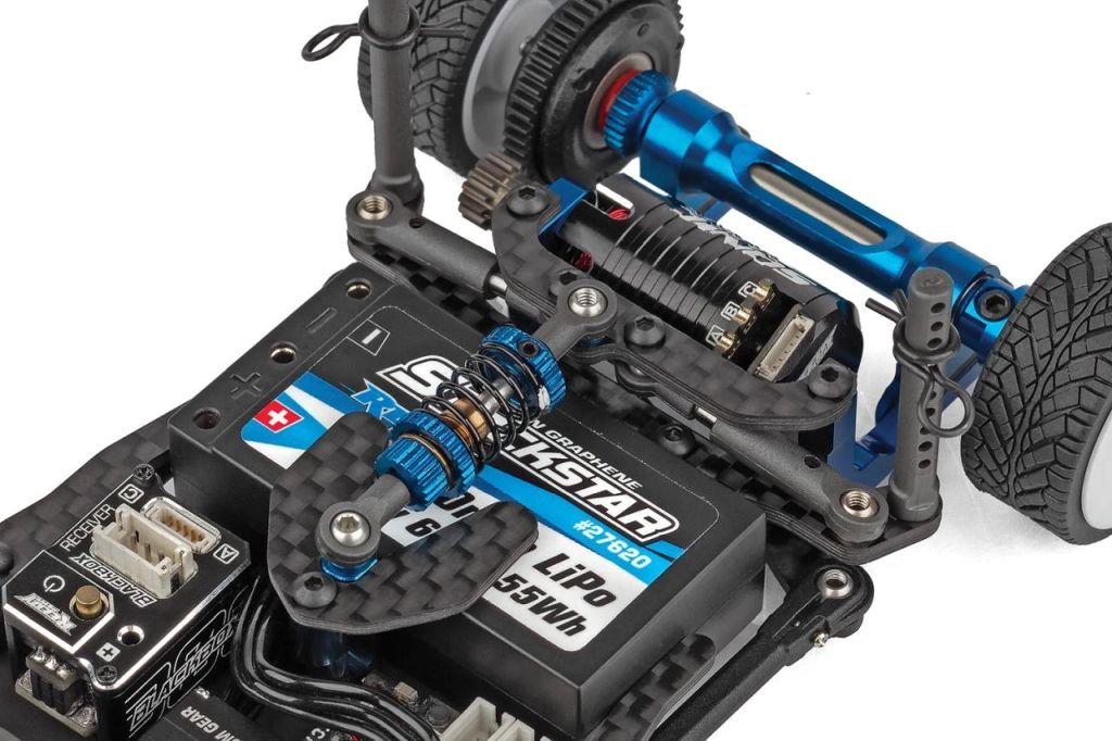 Team Associated RC28R.1 Team Kit – 1/28 2WD Electric On-Road Pan Car Kit with Radbody Mako X2 Body