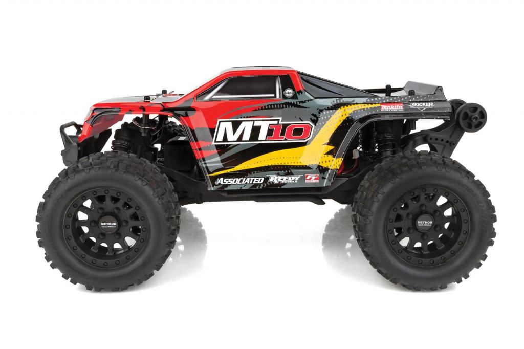 Team Associated Rival MT10 V2 RTR 1/10 Brushless Monster Truck Combo w/2.4GHz Radio, 3S Battery & Charger 20518C3