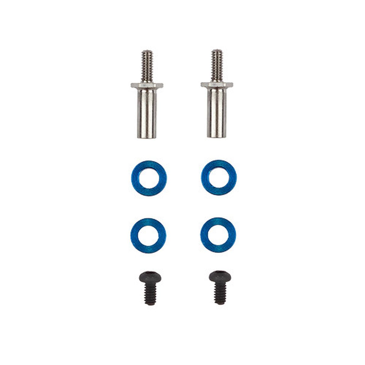 Team Associated RC28R Factory Team Titanium Adjustable Front Axles