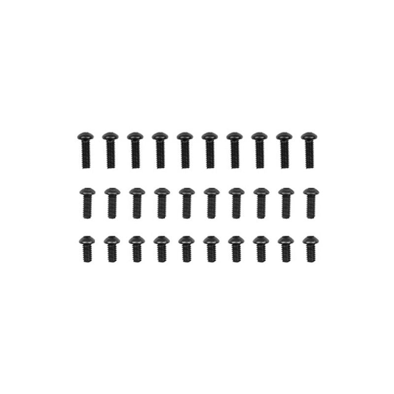 Team Associated M2 Button Head Cap Screw Hardware Set 30-Piece – Micro Scale Hardware