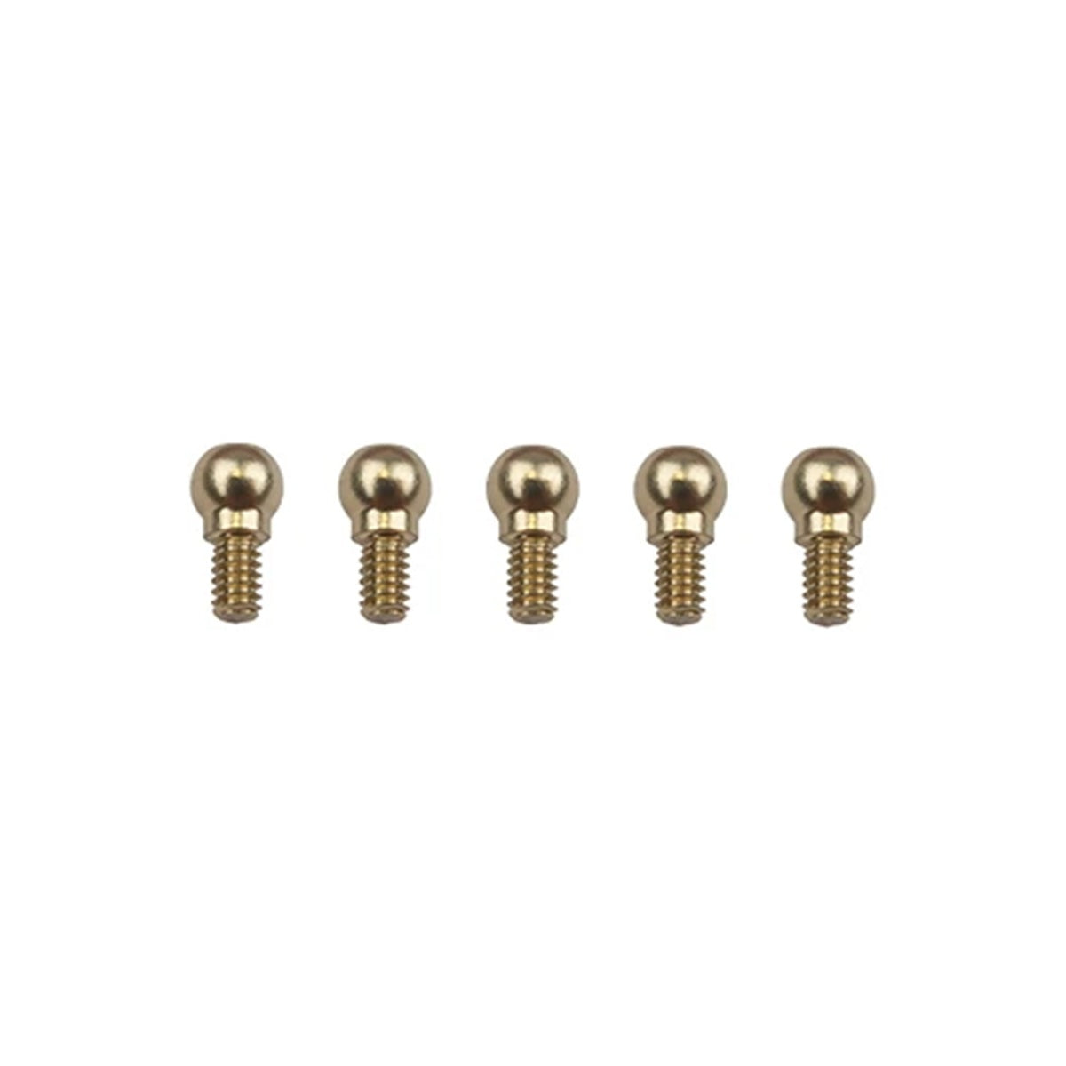 Team Associated 3.5mm Ballstuds, M2x4mm (5pcs) – Ball Studs for RC Suspension & Steering Links