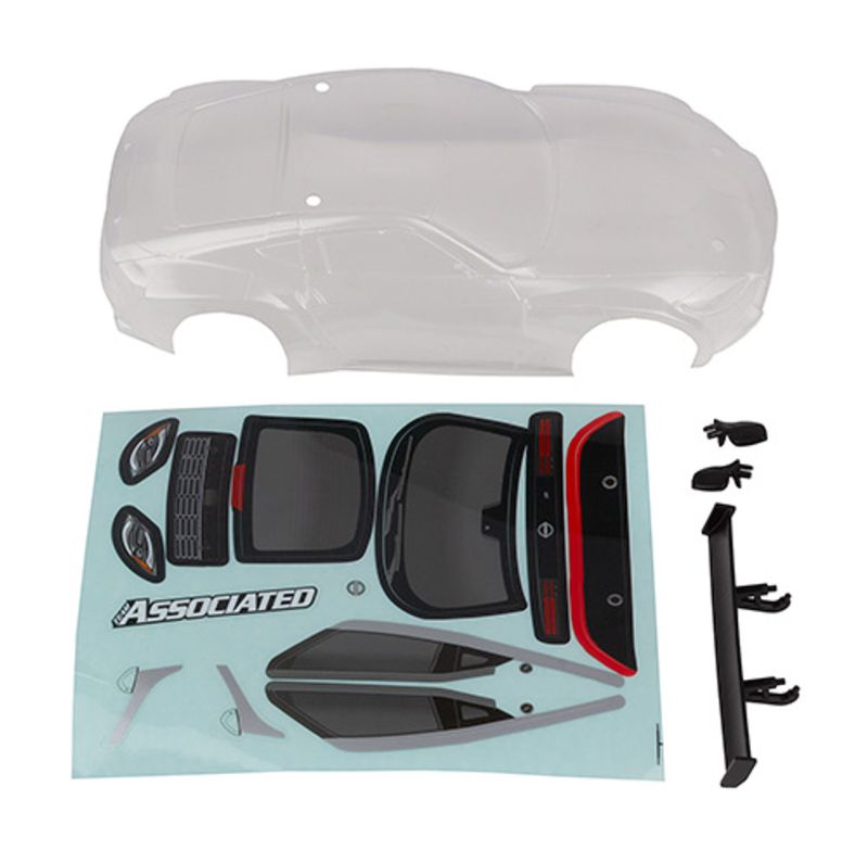 Team Associated SR27 2023 Nissan Z Body Set, Clear 21817