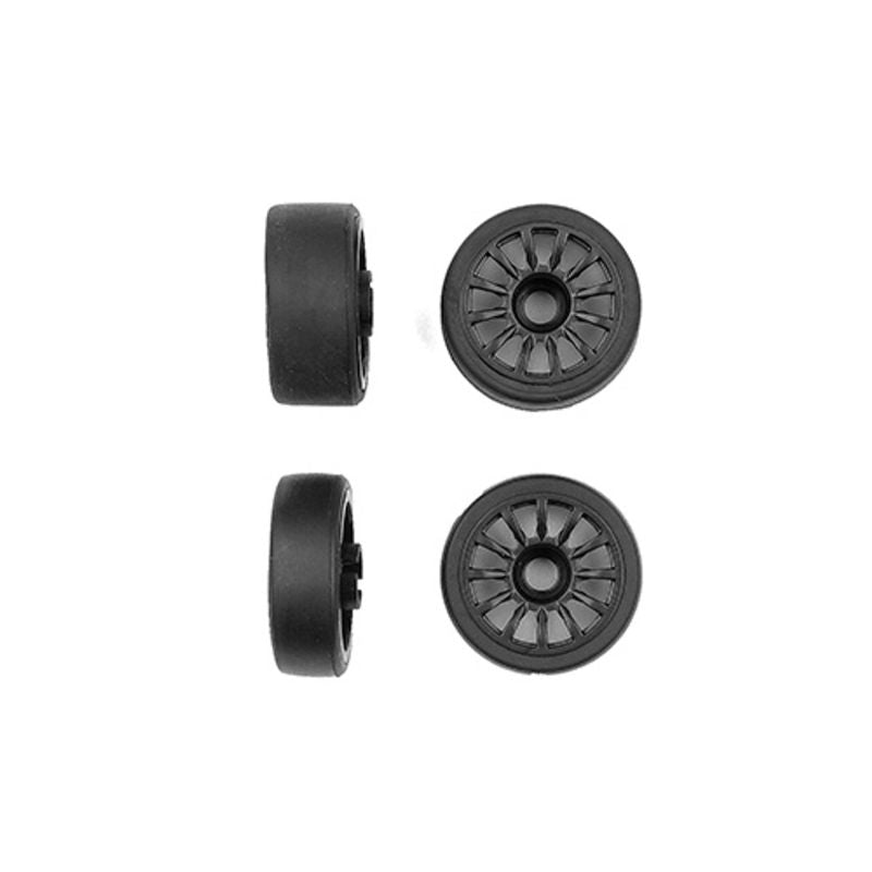 Team Associated SR27 12-Spoke wheel and Tire Set 21820