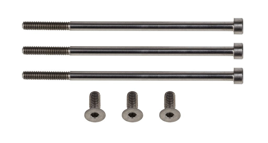 Team Associated SP5 Titanium Motor Screw Set (qty 6)