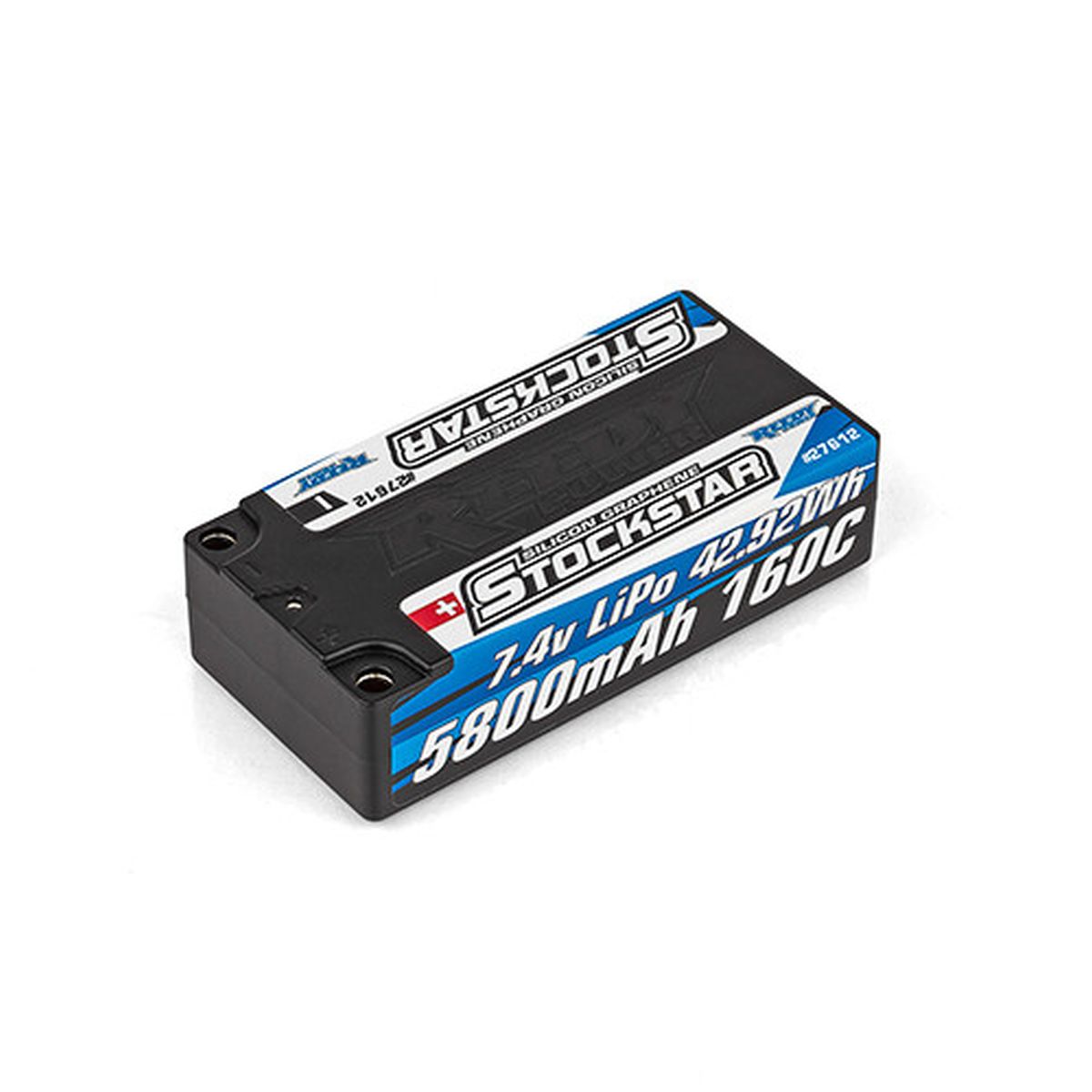Reedy Power Stockstar 5800mAh 7.4V 160C Shorty LiPo Battery – 1/10 Stock Class Competition