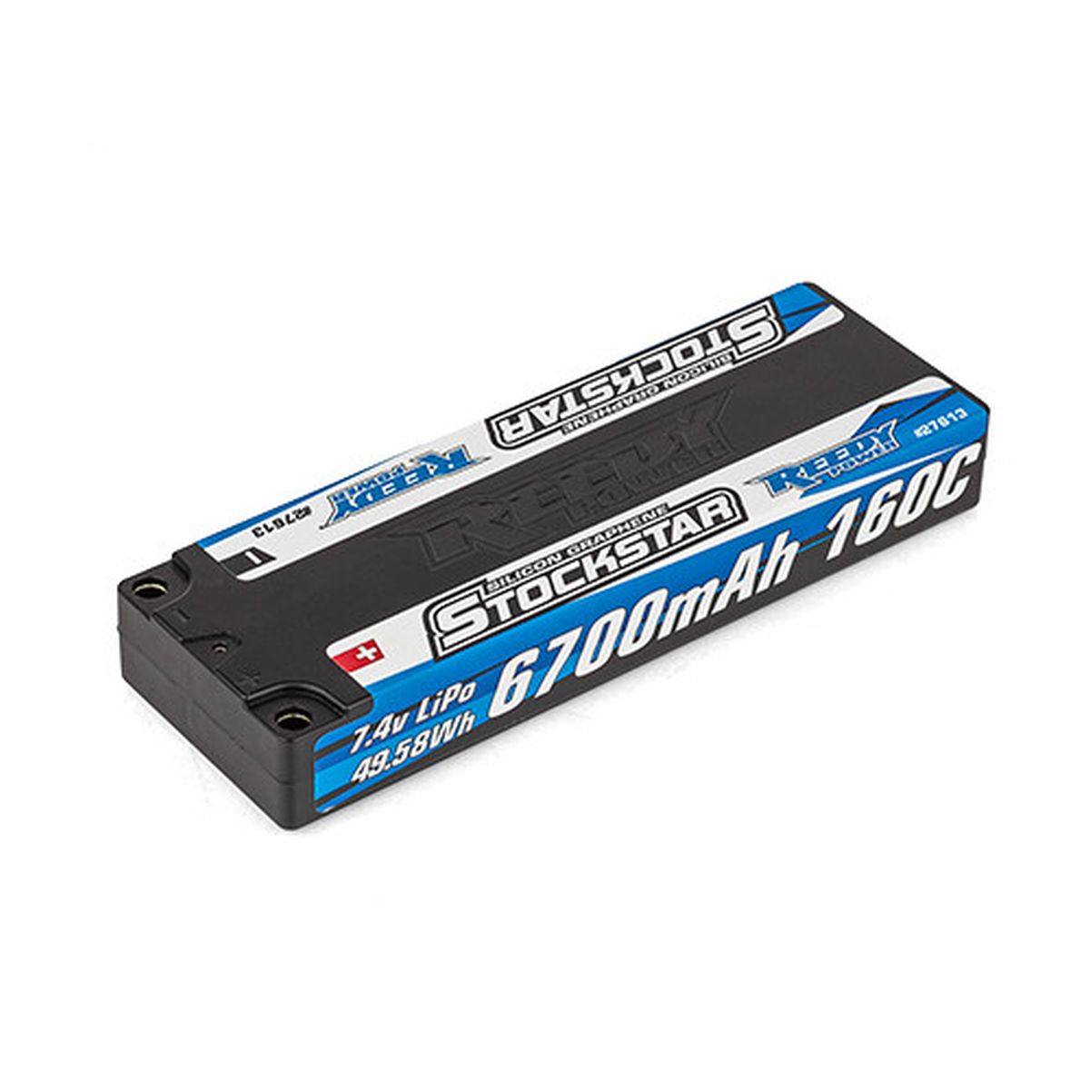 Reedy Power Shockstar 6700mAh 7.4V 160C LP Stick LiPo Battery – 1/10 Stock Racing