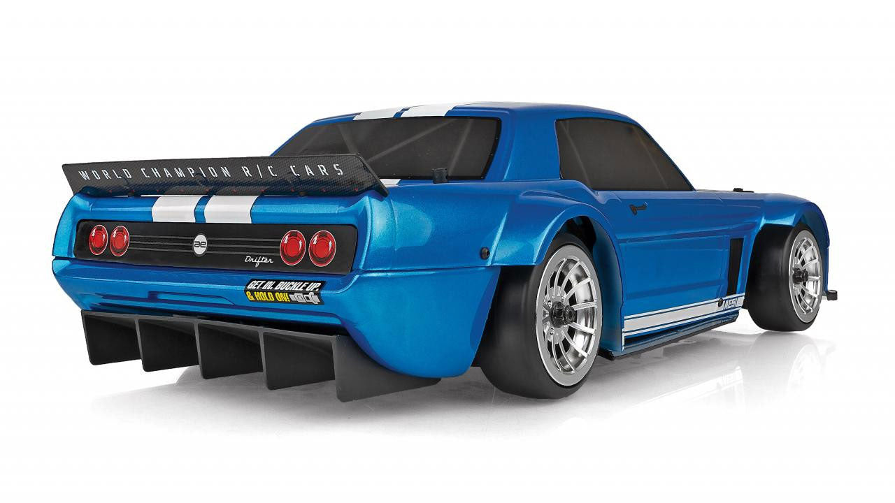 Team Associated DC10 RTR 1/10 Electric Brushless RWD Drift Car (Blue) w/2.4GHz Radio 30133