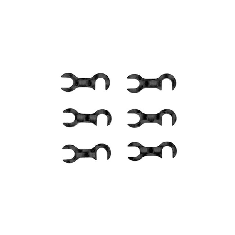 Team Associated RC10TC8 FT Carbon Fiber Steering Block Mount Set 32094