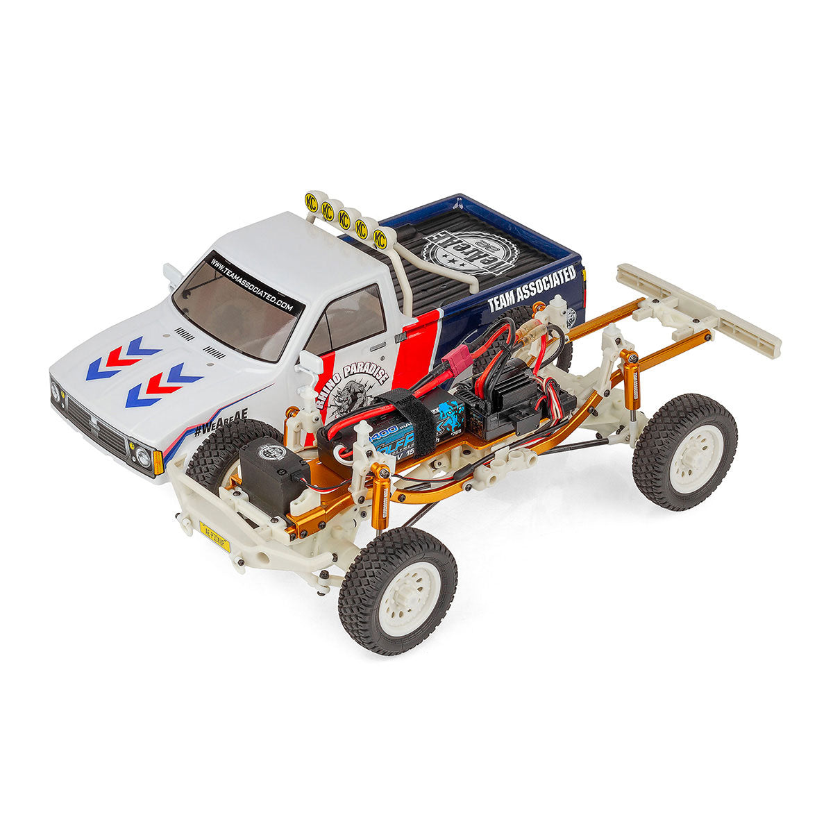 Team Associated RC10 4X4 Pickup Truck 1/12 Scale 4WD Trail Crawler Kit