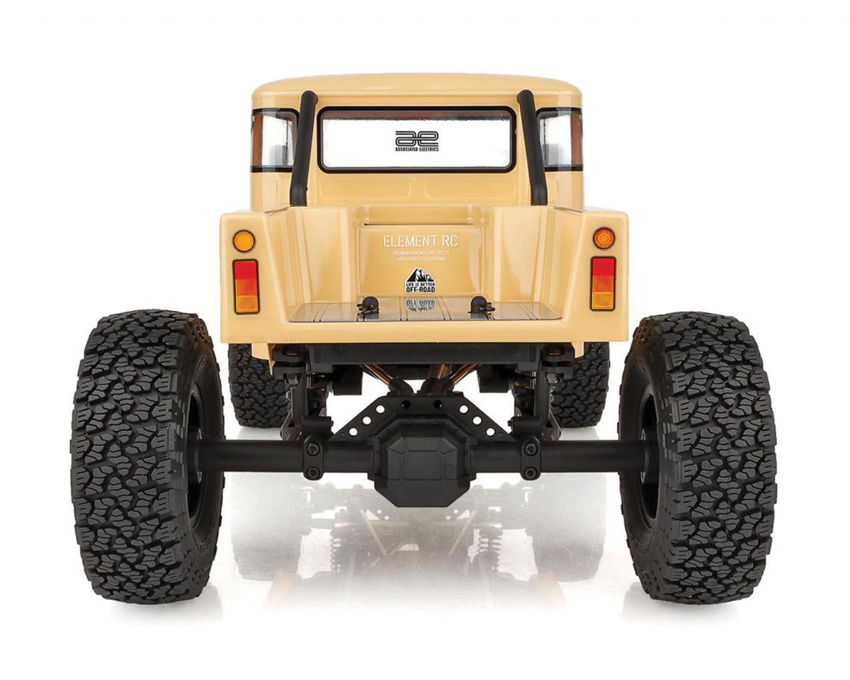 Element Enduro Zuul 1/10 Rock Crawler 4WD Trail Truck RTR Tan ASC40124