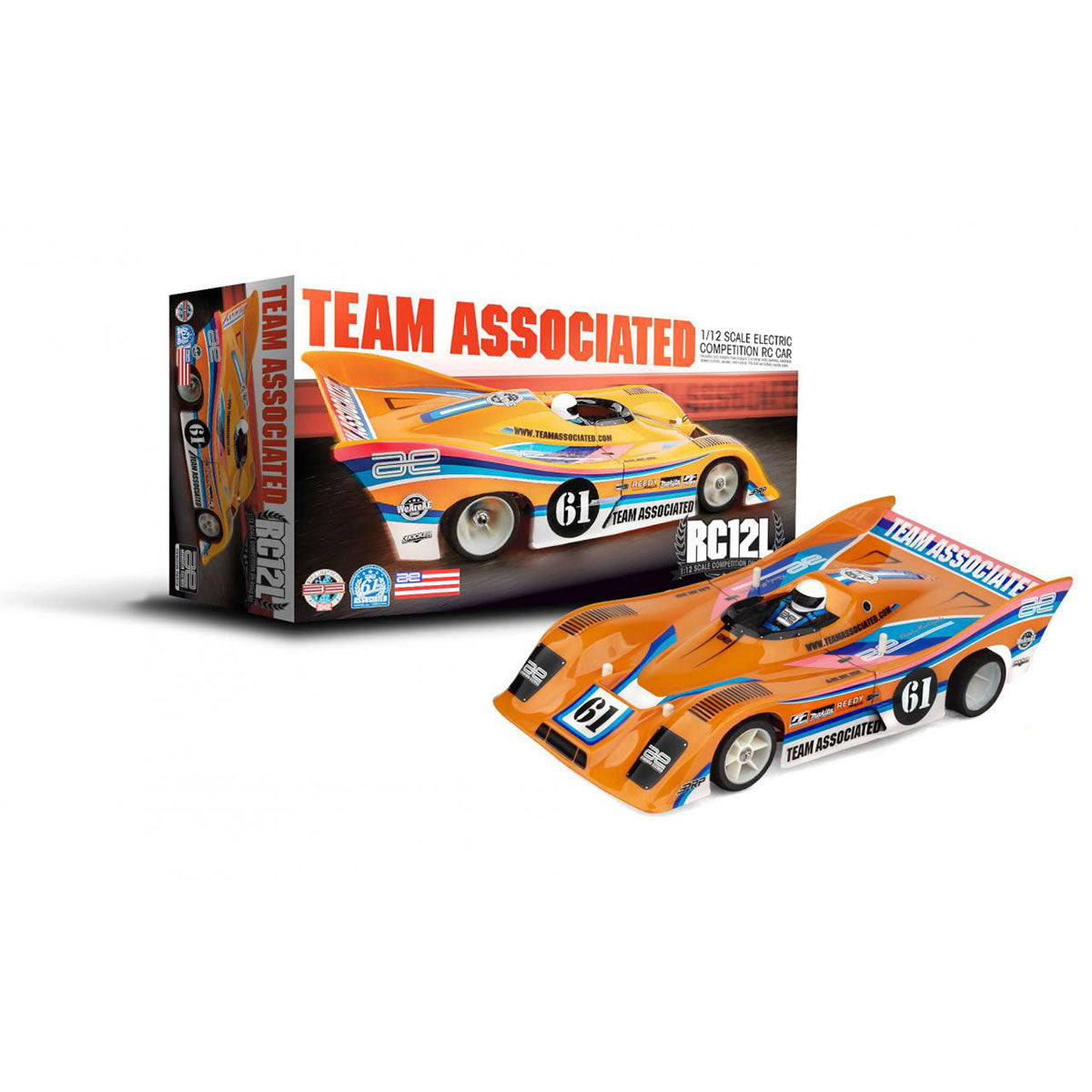 Team Associated RC12L Graphite Kit (4022) – 1/12 Scale Electric On‑Road Pan Car