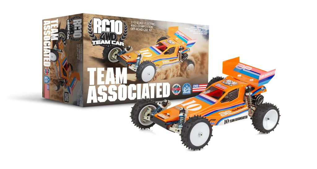Team Associated RC10 4WD Team Car Kit 6046 - 1/10 Scale Electric 4WD Competition Buggy