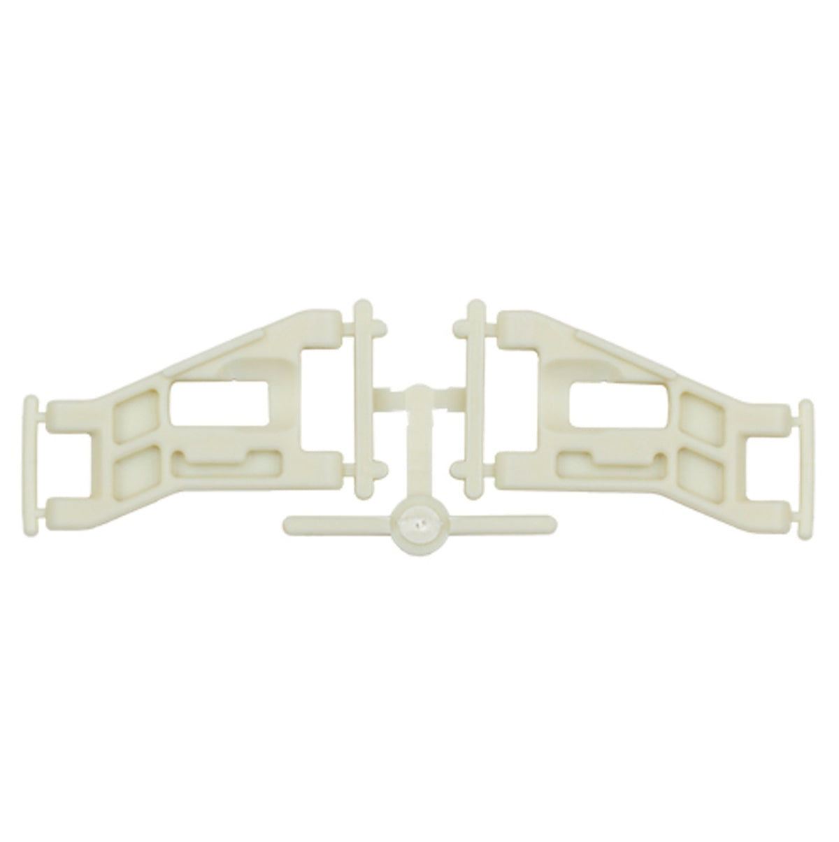 Team Associated RC10 Front Wide Suspension Arms, White 6204