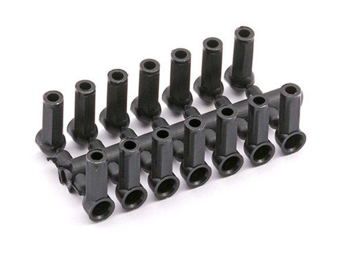 Team Associated Molded Black Ball Cups (18-Pack) – Replacement Suspension Hardware