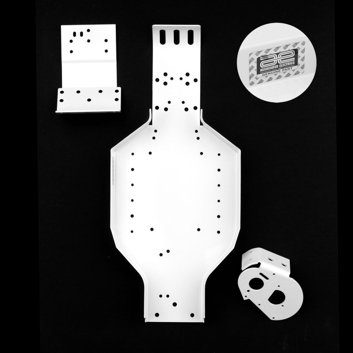 Team Associated Vintage RC10 White Chassis Set – Classic 80's/90's Buggy Upgrade