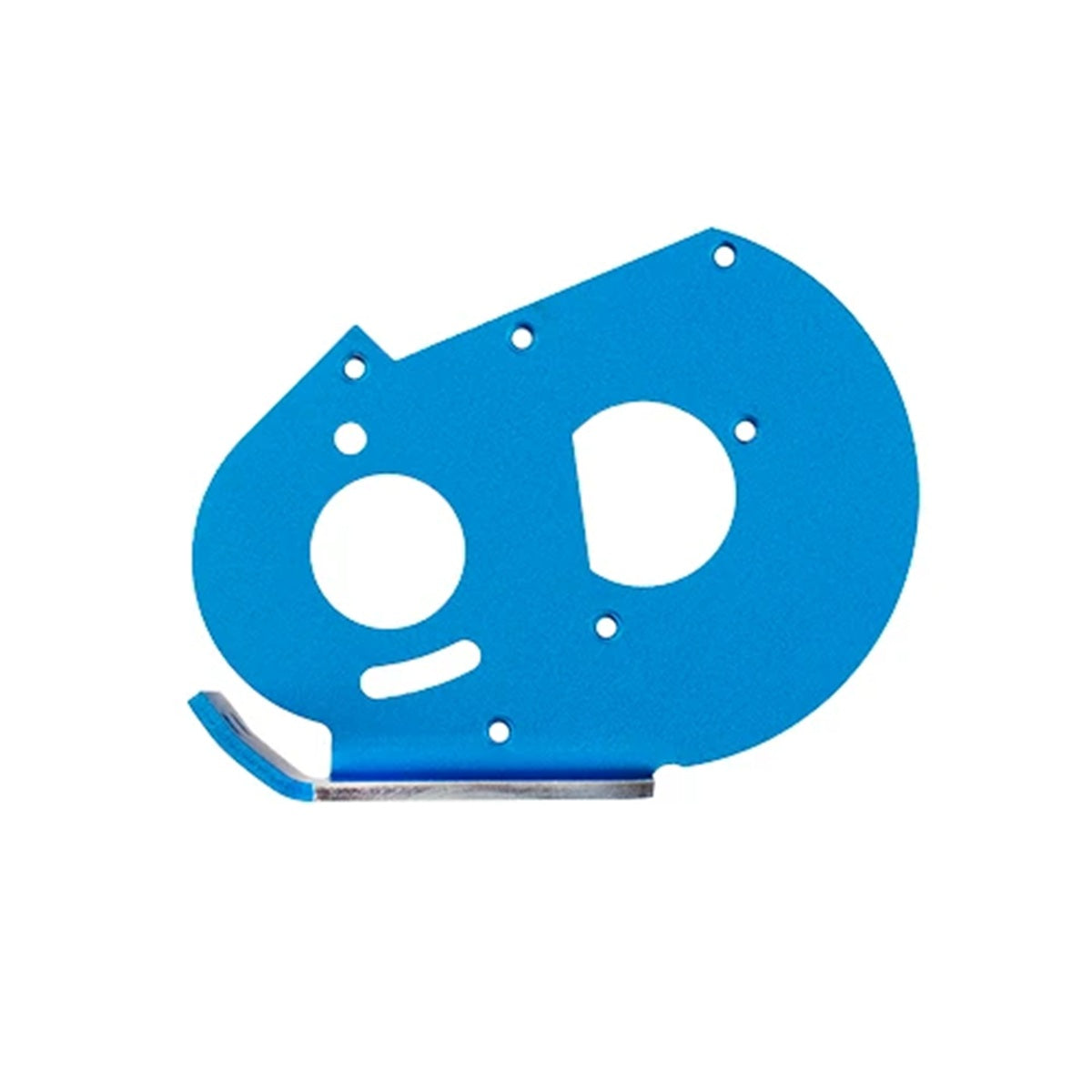 Team Associated RC10 Motor Plate, Blue RC Replacement Part
