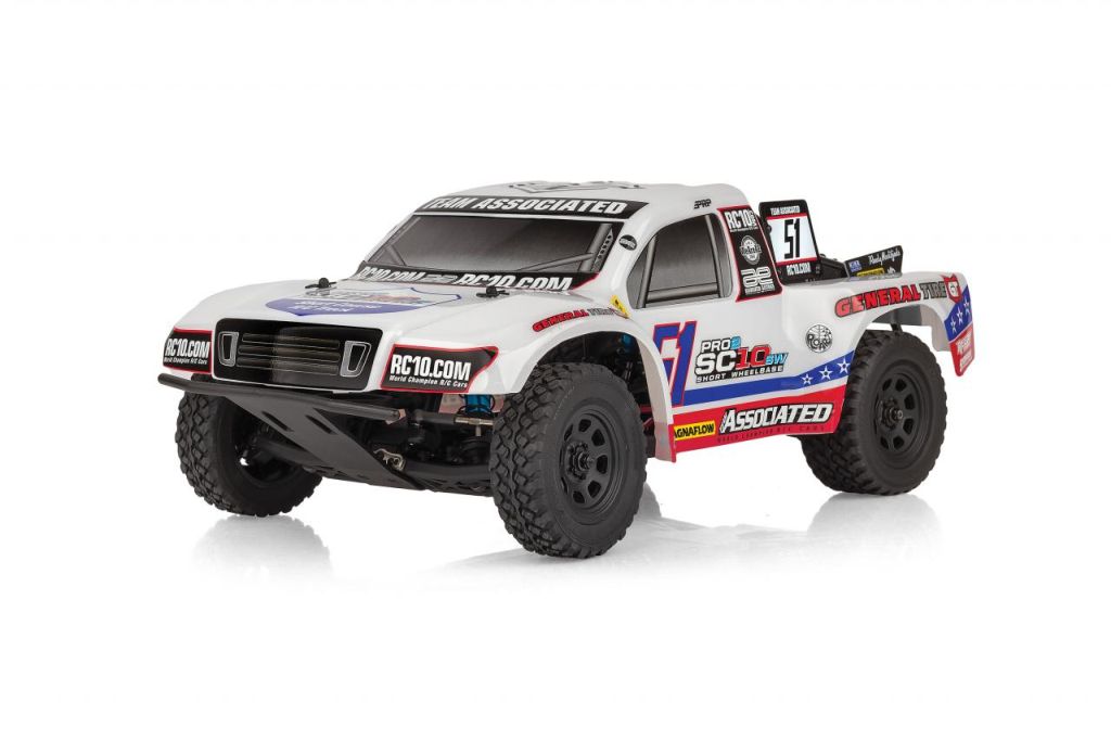 Team Associated Pro2 SC10SW RTR Short Course Truck (White) – 2WD Brushless RC