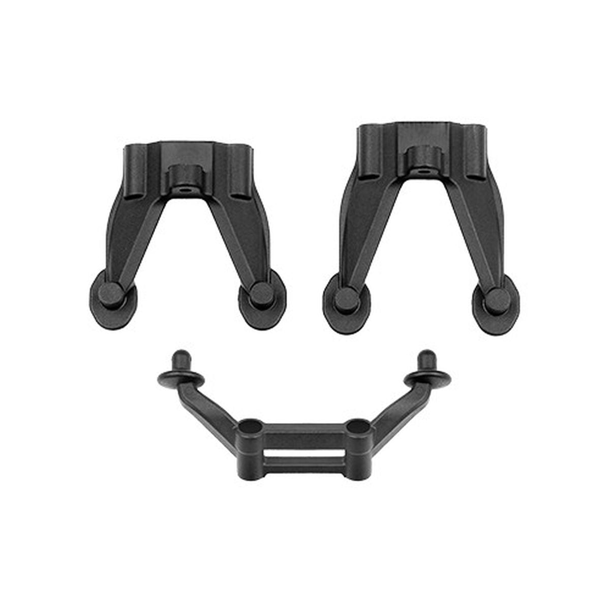 Team Associated RC10T7 Body Mounts Front and Rear – Stadium Truck Replacement