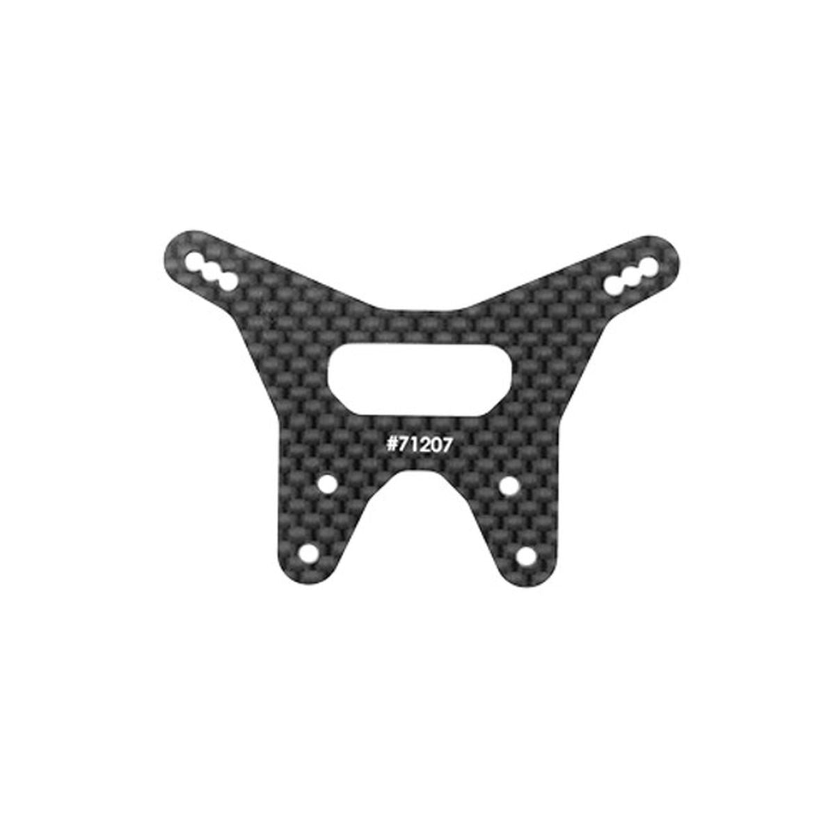 Team Associated RC10T7 Front Shock Tower Carbon Fiber – Premium Suspension Upgrade