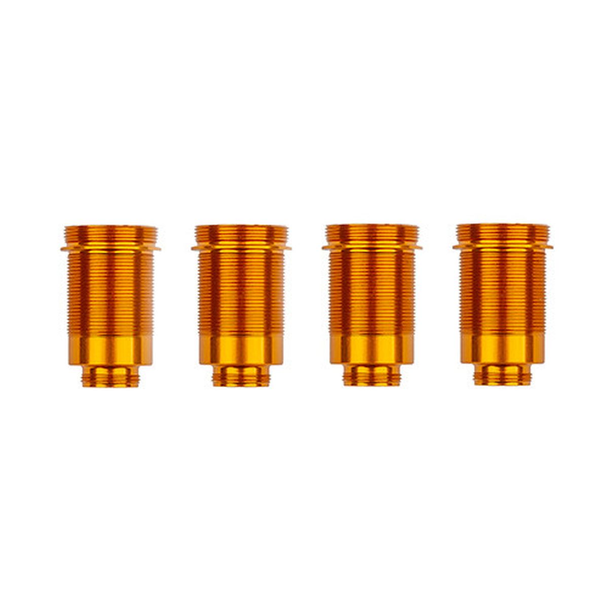 Team Associated DC10 Aluminum Shock Bodies Gold – Premium Upgrade