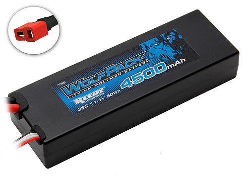 Team Associated Reedy WolfPack LiPo 4500mAh 35C 11.1V Battery Pack