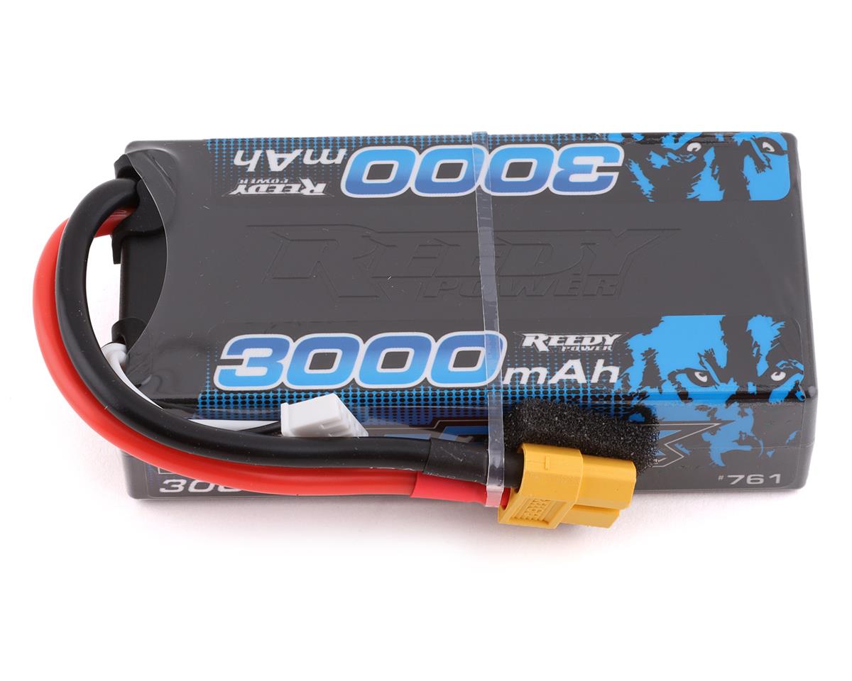 Reedy WolfPack 3S Hard Case Shorty 30C LiPo Battery 11.1V/3000mAh XT60 Connector