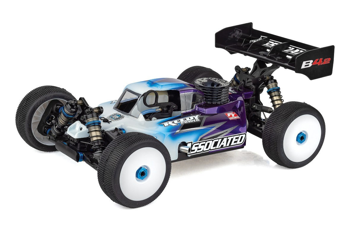 Team Associated RC8B4.2 Team Kit - 1/8 4WD Nitro Off-Road Competition Buggy