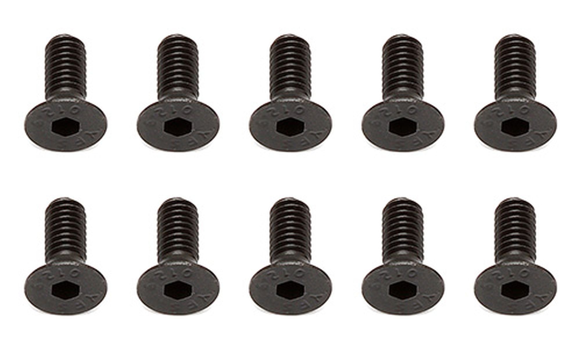 Team Associated M4x10mm Flat Head Cap Screws – Hardware Replacement Pack