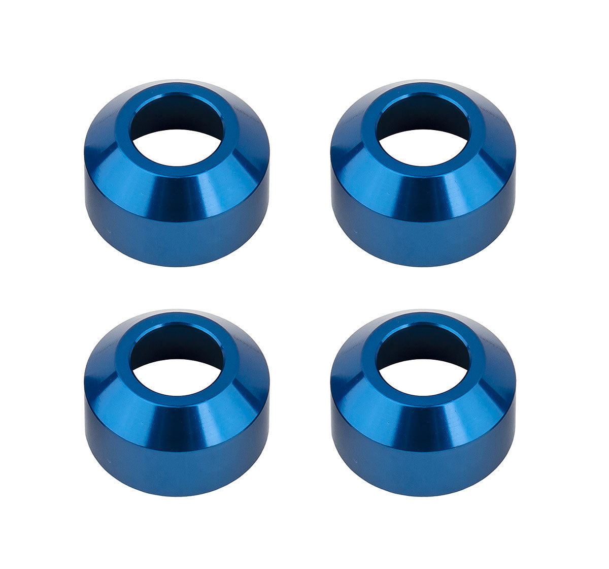 Team Associated Factory Team CVA Axle Sleeves Blue Aluminum for RC8B4/T4