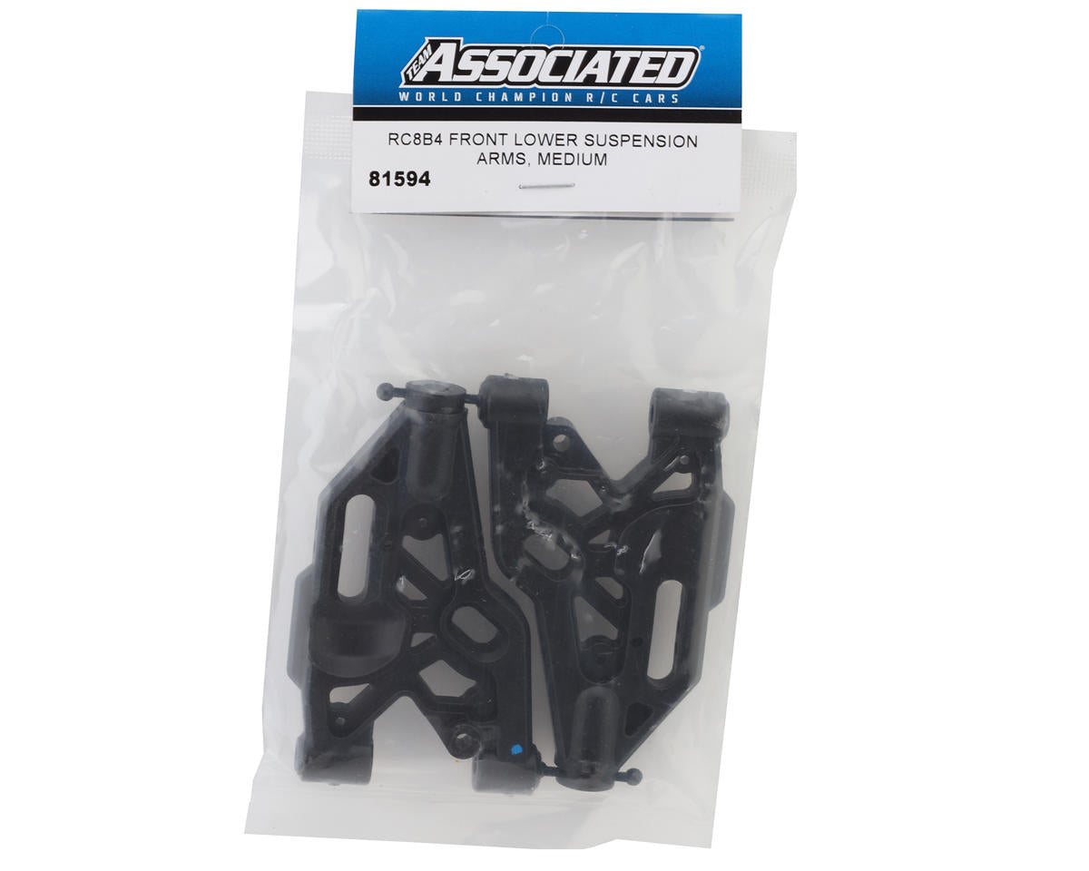 Team Associated RC8B4 Front Lower Suspension Arms Medium