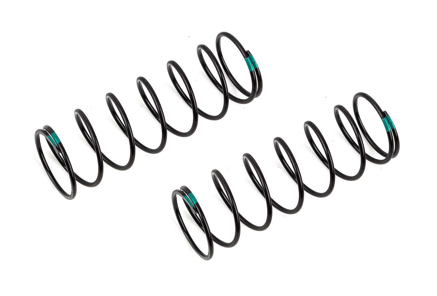 Team Associated 16mm Front Springs, Green 4.85 lb/in, L68, 8.0T, 1.5D 81659