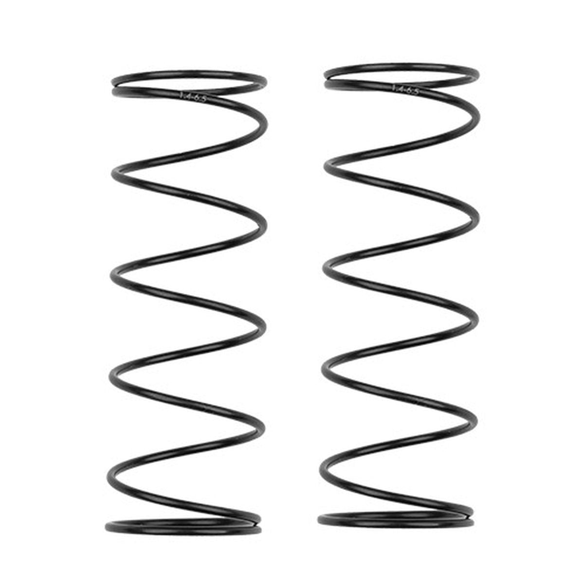 Team Associated 16mm Shock Springs, Red 4.55 lb/in, L66, 6.50T, 1.4D RC Upgrade Part