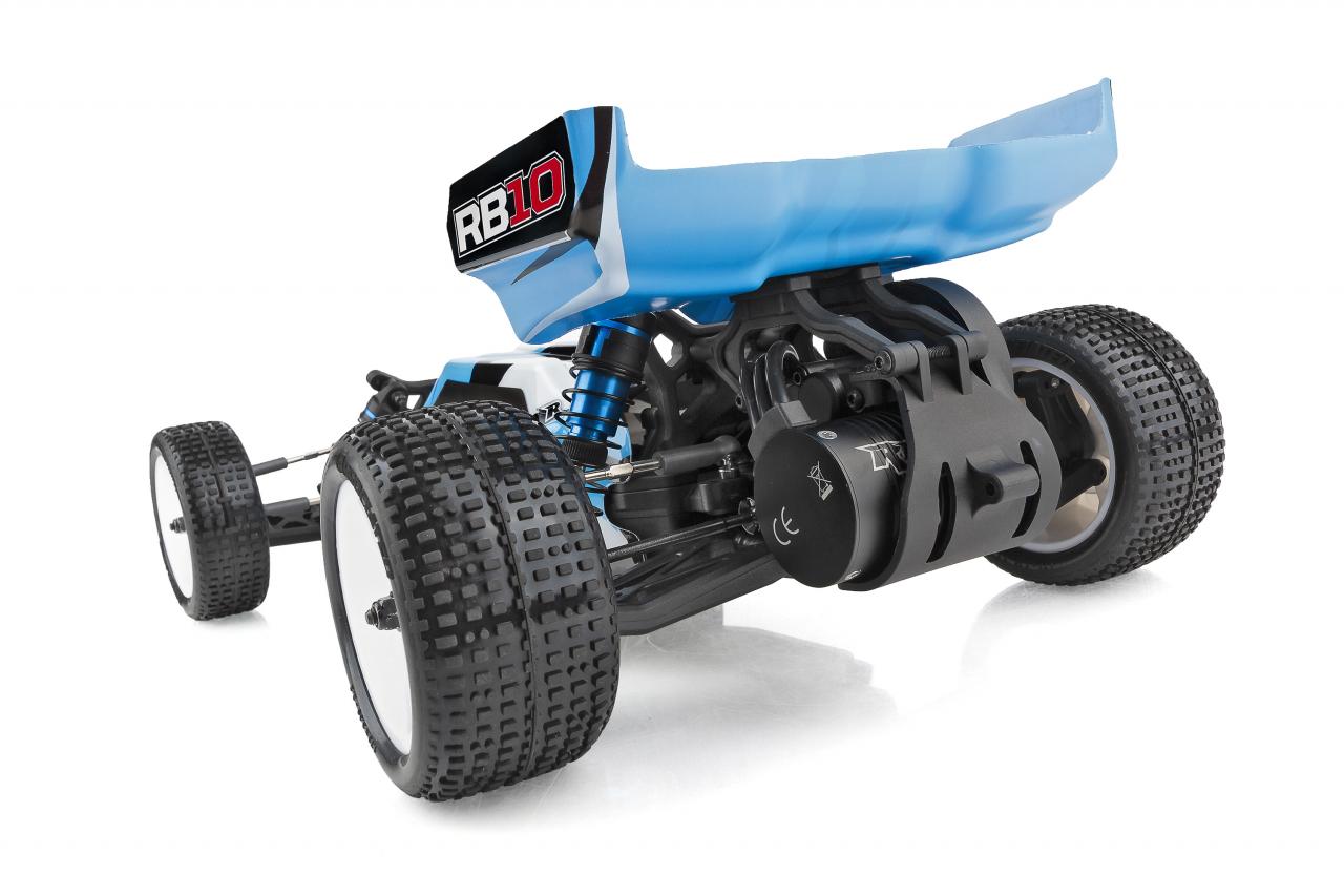 Team Associated RB10 RTR 1/10 Electric 2WD Brushless Buggy (Blue) 2.4GHz Radio & DVC