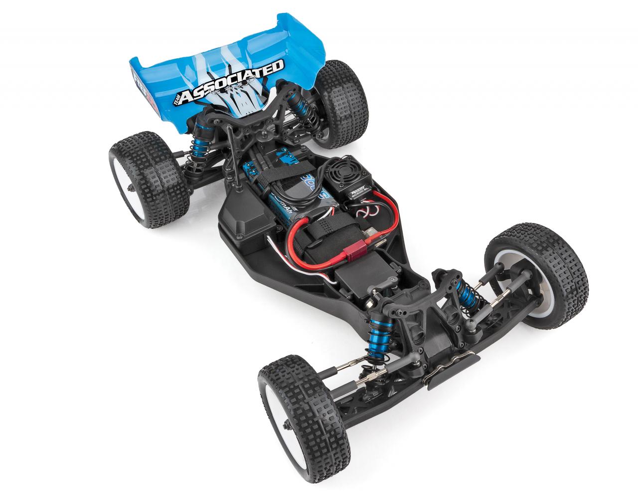 Team Associated RB10 RTR 1/10 Electric 2WD Brushless Buggy (Blue) 2.4GHz Radio & DVC