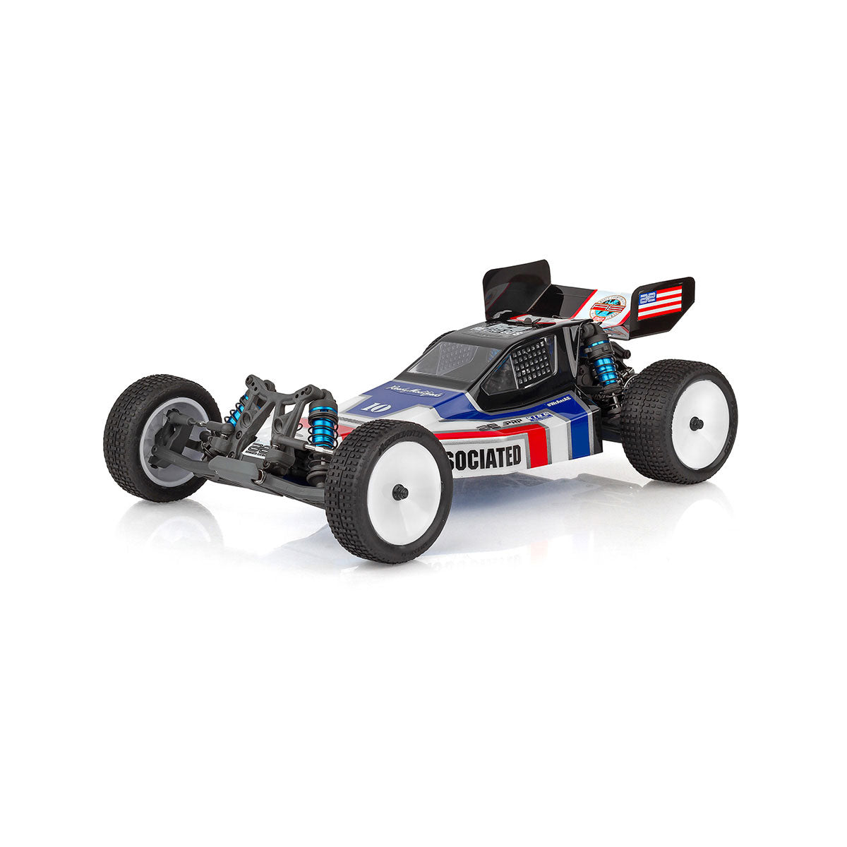 Team Associated RB10 Retro Kit – 1/10 Vintage-Styled 2WD Off-Road Buggy