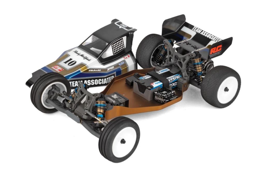 Team Associated RB10 Factory Team Retro Kit – 1/10 2WD Electric Off-Road Buggy with Retro Viper Body