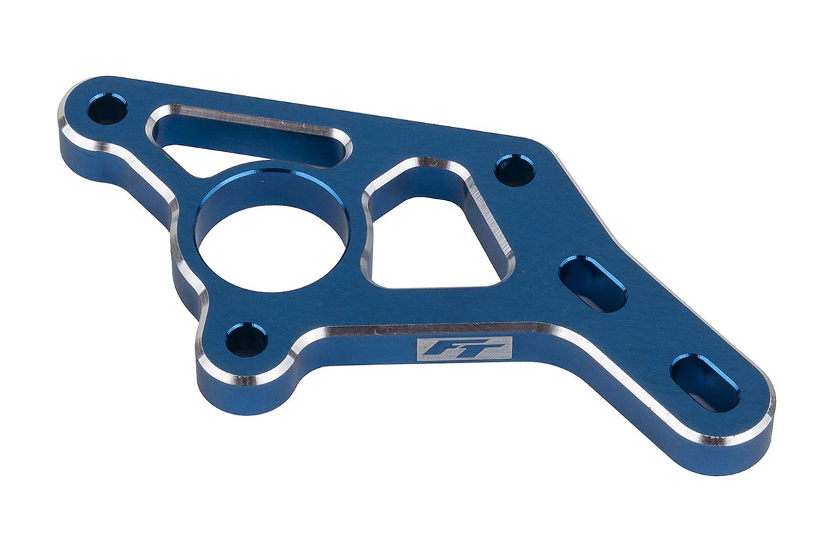 Team Associated RC10B7 FT Motor Mount, Blue Aluminum 92475