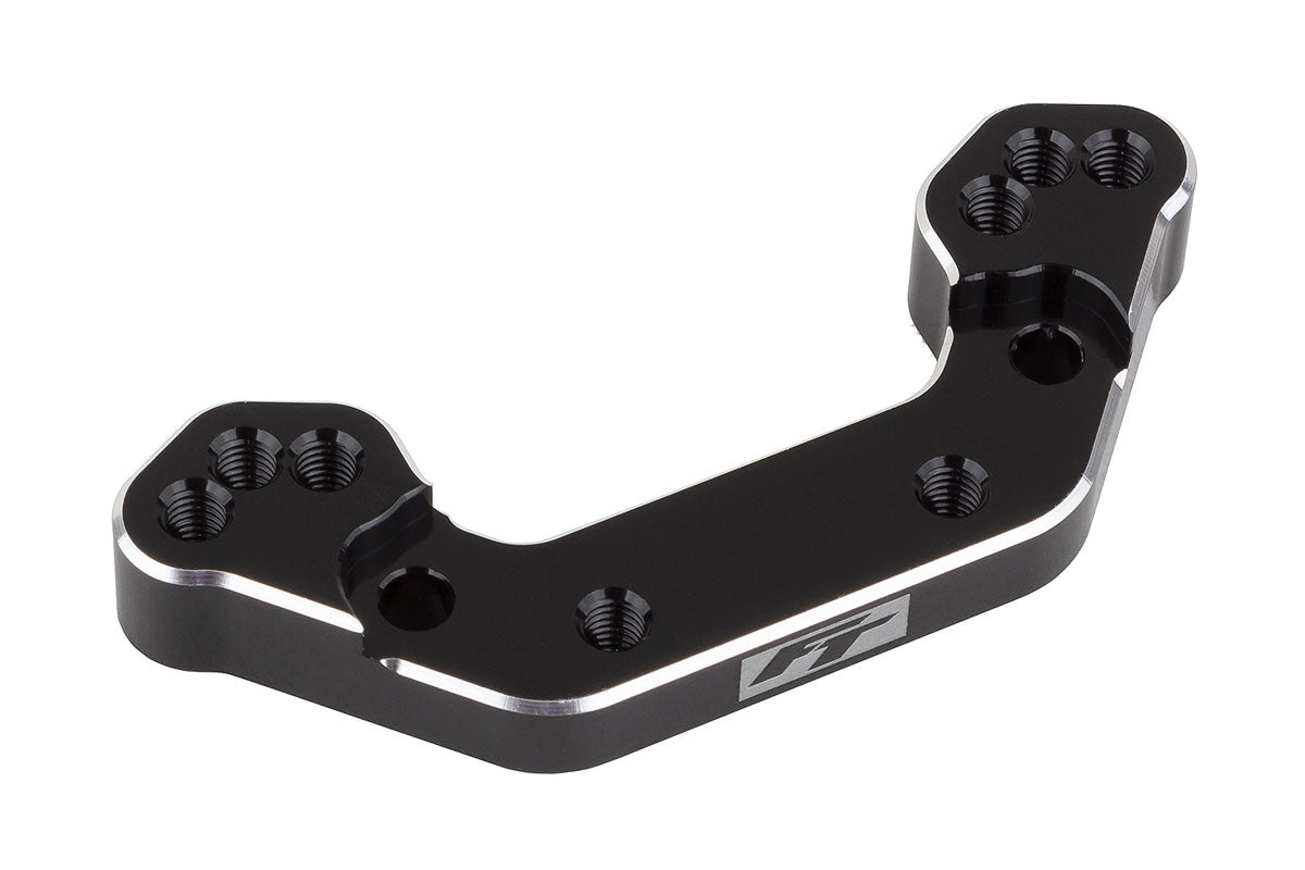 Team Associated RC10B7 FT Ballstud Mount, +2mm, Black Aluminum 92478