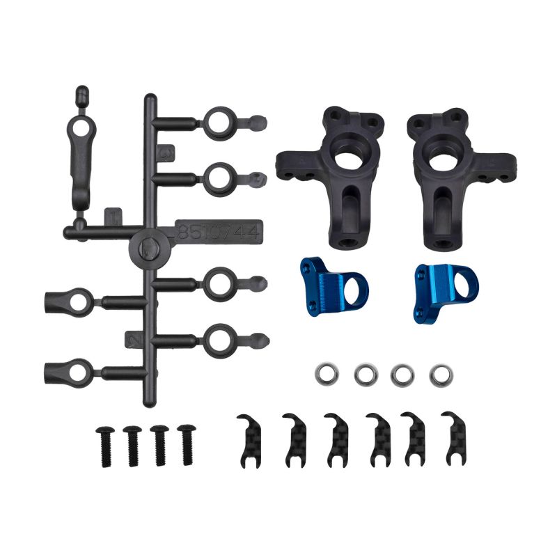 Team Associated RC10B84 FT Adjustable Kpi Steering Block Kit 92536